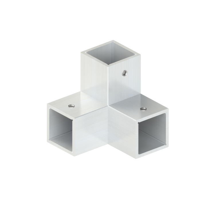 Topclamp 3-way 90° (Corner Connector)
