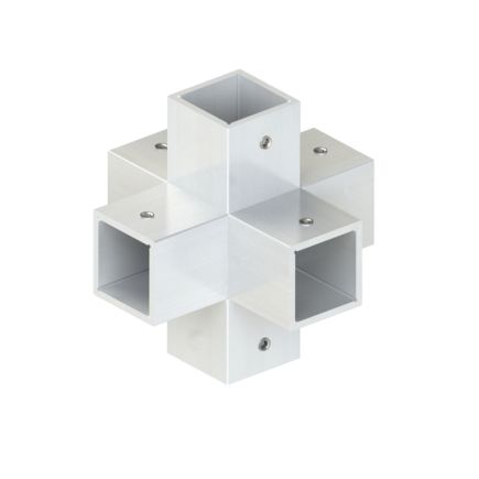 Topclamp 6-way aluminum 6 way connector