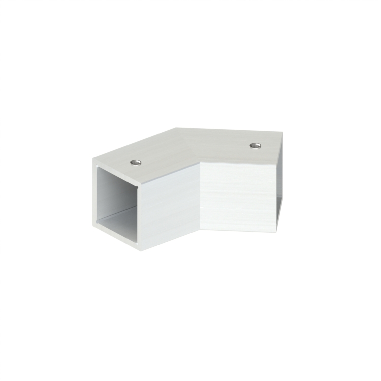 Topclamp Original 2-way 45 degree connector aluminum