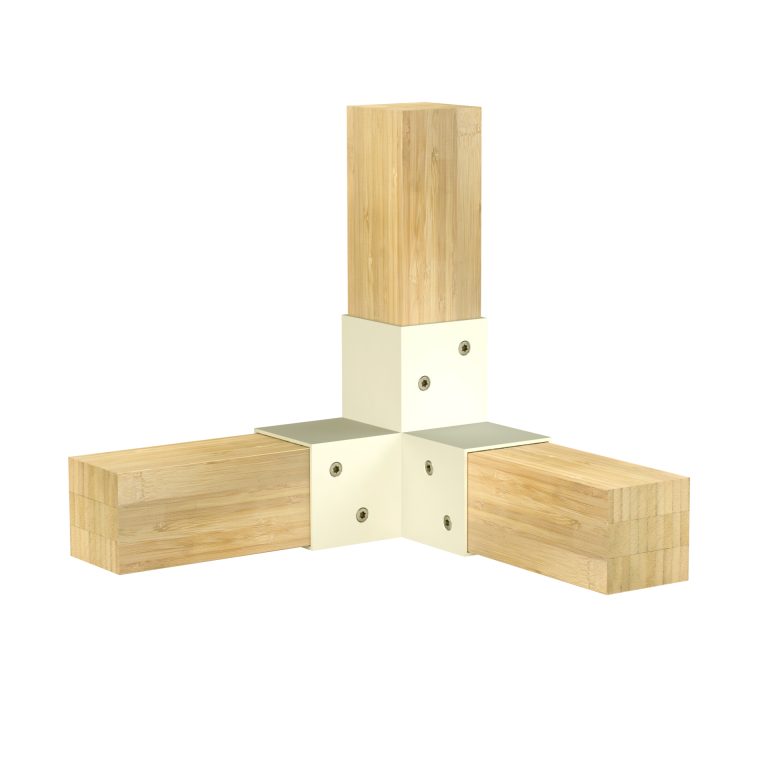 3-way 90° - Topclamp Bamboo