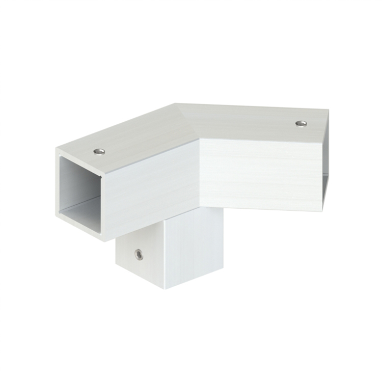 Topclamp Original 3-way 45 left aluminum fitting
