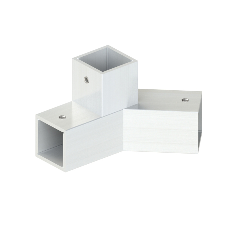 Topclamp Original 3-way 45 right aluminum fitting