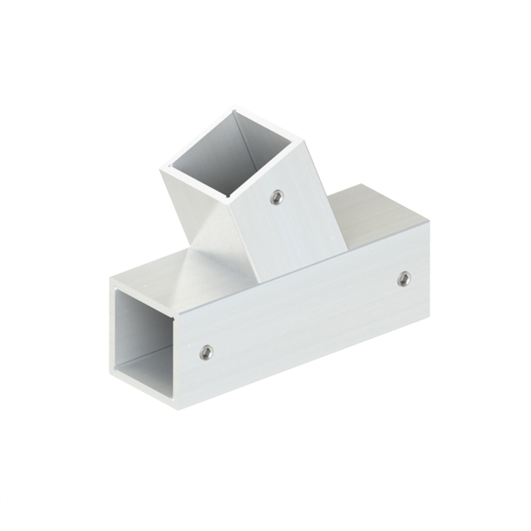 Topclamp Original 3-way 30 degree T-piece aluminum fitting