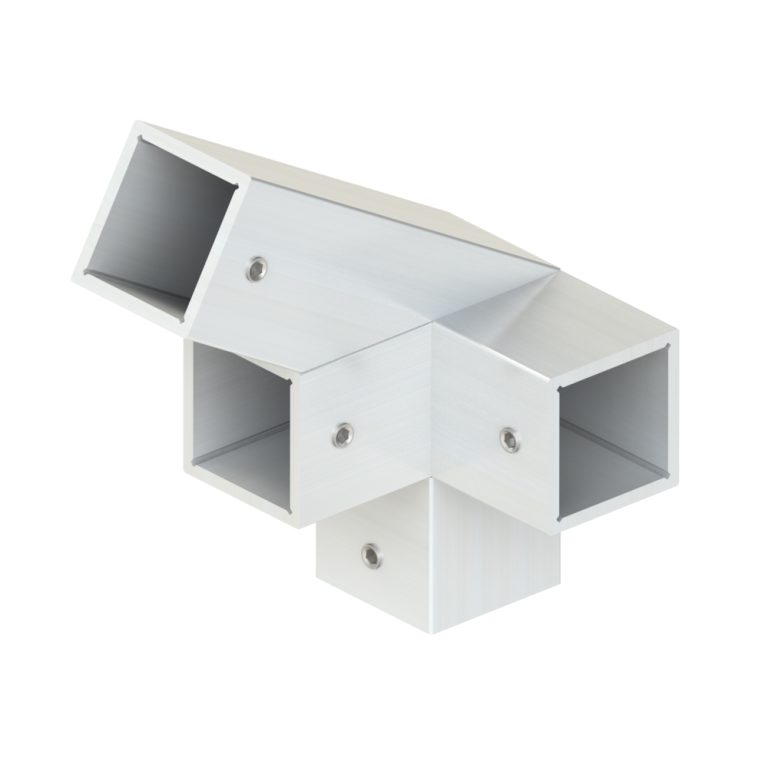 Topclamp Original 4-way 30 degree left aluminum fitting
