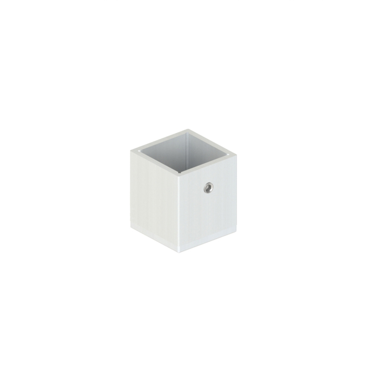 Topclamp endpiece aluminum end cap