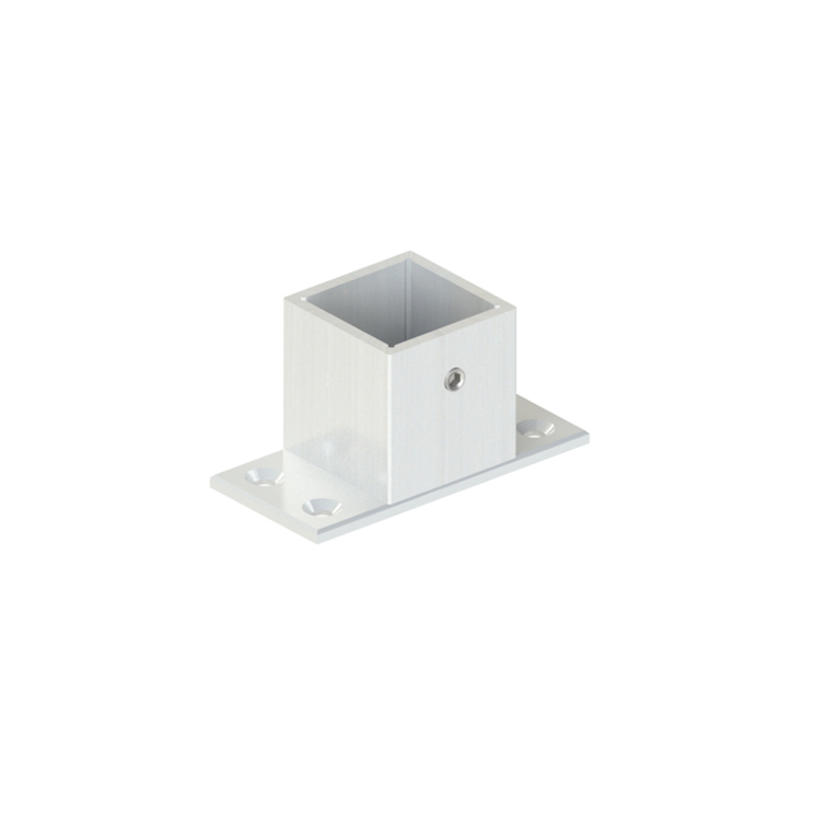 Topclamp Original flange joint two-sided aluminum fitting